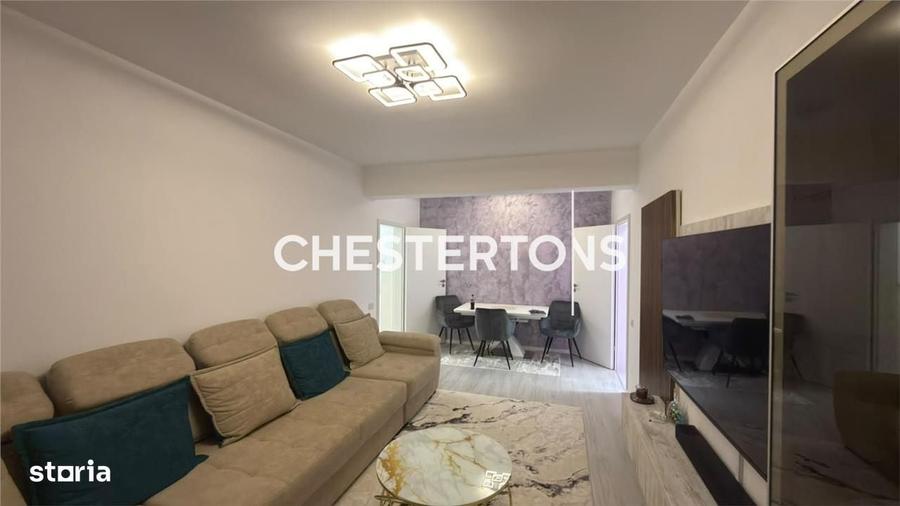 Apartament cu 3 camere semidecomandat în Central