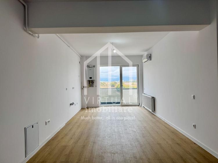 Apartament cu 2 camere semidecomandat în Exterior Vest