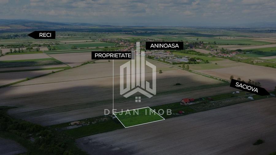 Teren agricol intravilan de 687 mp, în Aninoasa