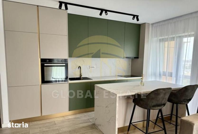 Apartament cu 2 camere decomandat, mobilat în Herăstrău