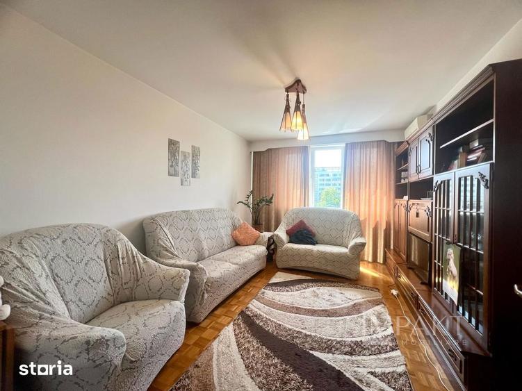 Apartament cu 4 camere decomandat, mobilat în Grigorescu