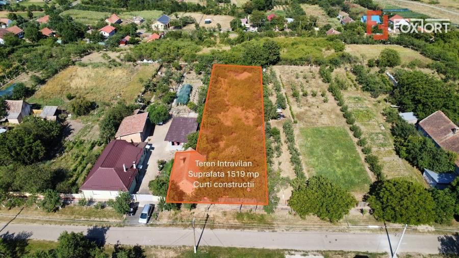 Teren Construcții intravilan de 1519 mp, în Murani