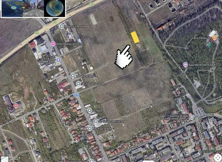 Teren de 1241 mp, în Crihala