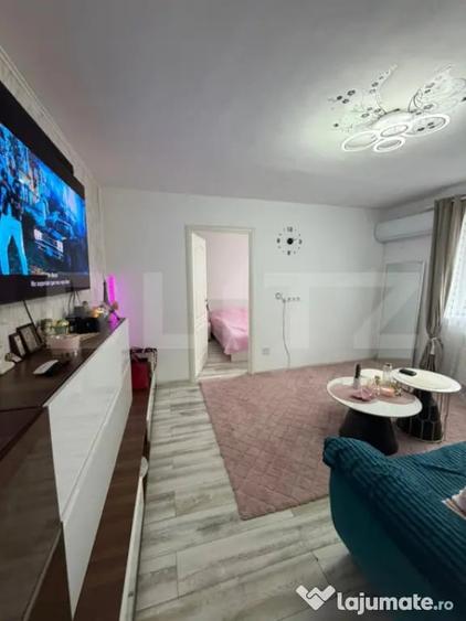 Apartament cu 2 camere semidecomandat în Central