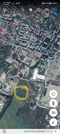 Teren de 2267 mp, în Central