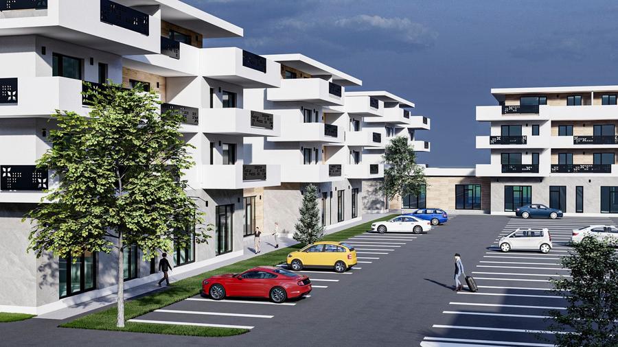 Apartament cu 2 camere decomandat în Exterior Nord
