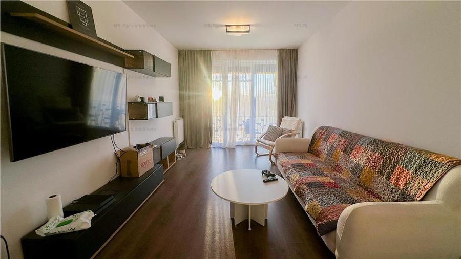 Apartament cu 2 camere decomandat, mobilat în Tractorul