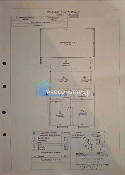 Apartament cu 3 camere decomandat, mobilat în Dumbrăvița