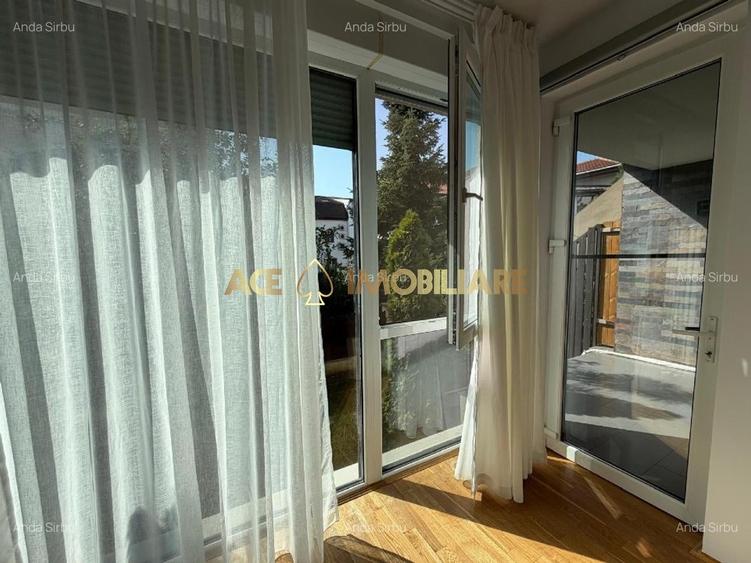 Apartament cu 2 camere semidecomandat, mobilat în Băneasa