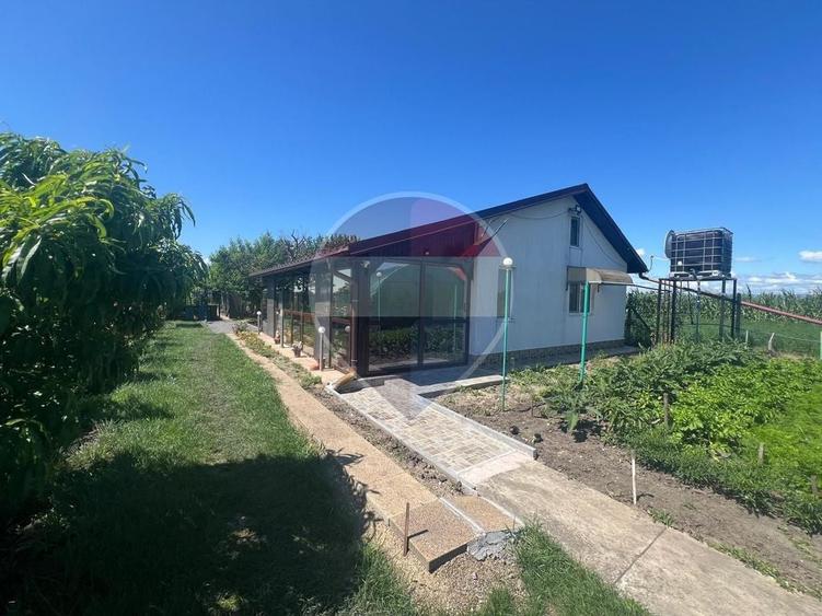 Casă cu 2 camere cu Teren 6943 Mp în Gologanu