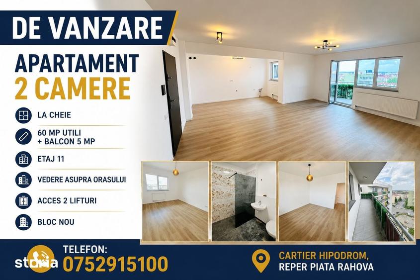 Apartament cu 2 camere în Sub Arini