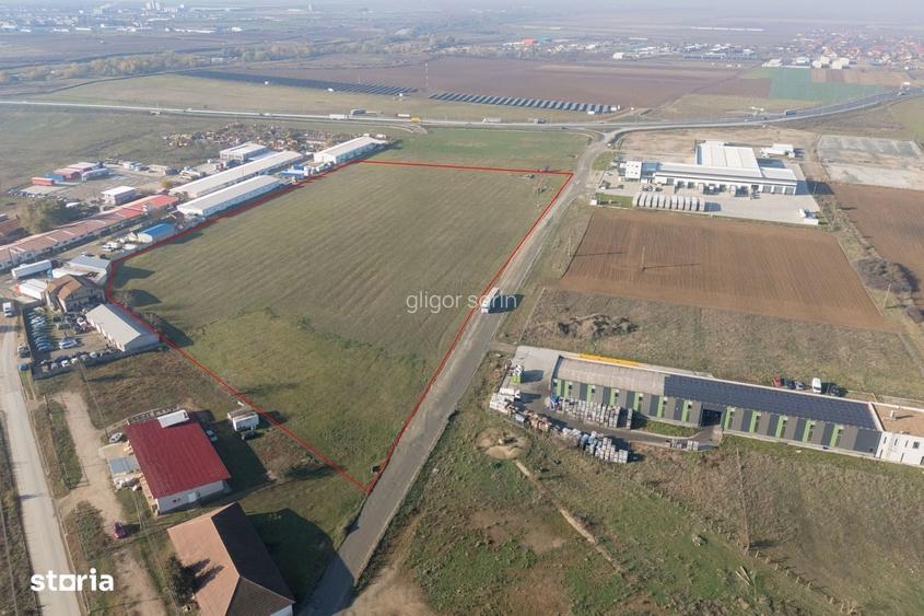 Teren industrial 40.000 mp Parc Industrial I Oradea 70 /mp