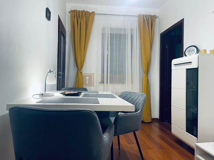 Apartament cu 2 camere semidecomandat, mobilat în Take Ionescu