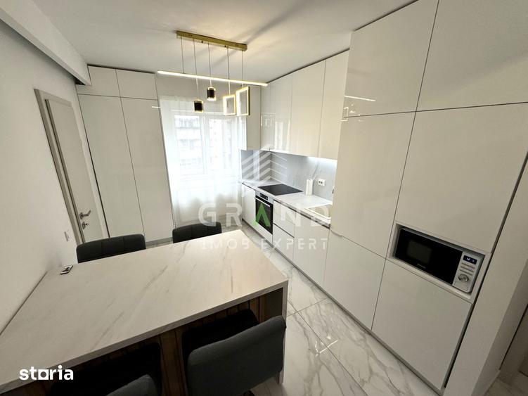 Apartament cu 3 camere decomandat, mobilat în Mărăști