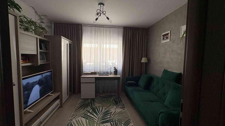 Apartament cu 3 camere decomandat în Central