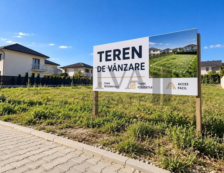 Teren Construcții intravilan de 840 mp, în Ciarda Roșie