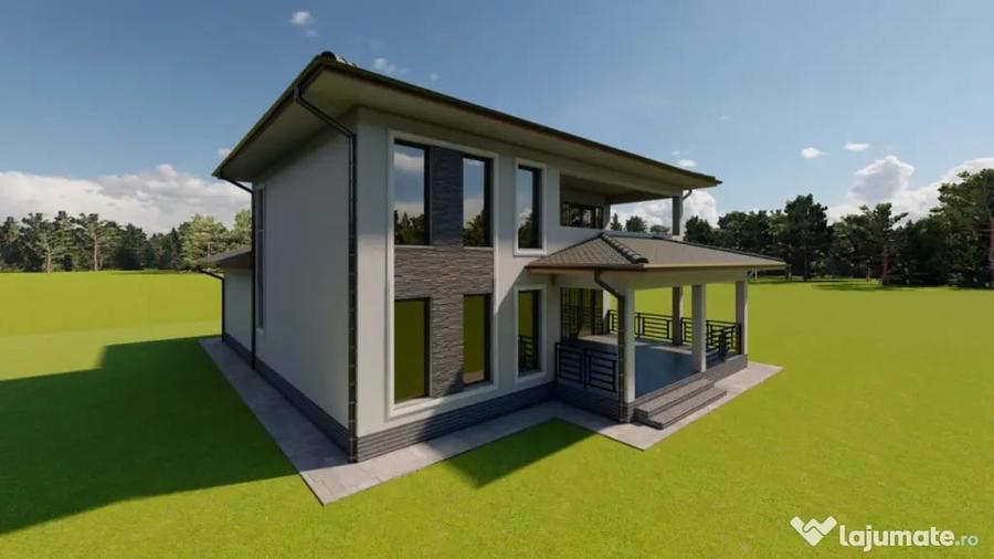 Casă cu 5 camere cu Teren 850 Mp în Satu Nou de Jos