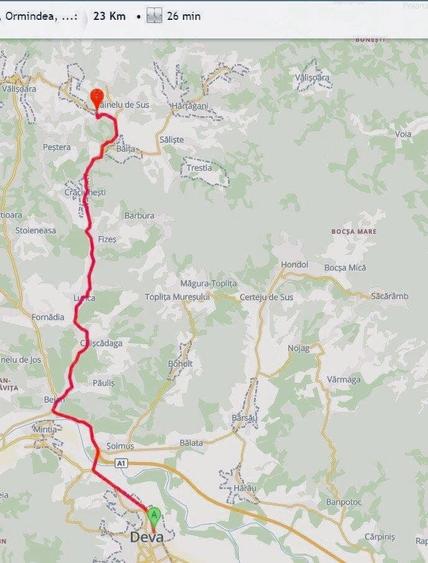 Teren de 6675 mp, în Ormindea