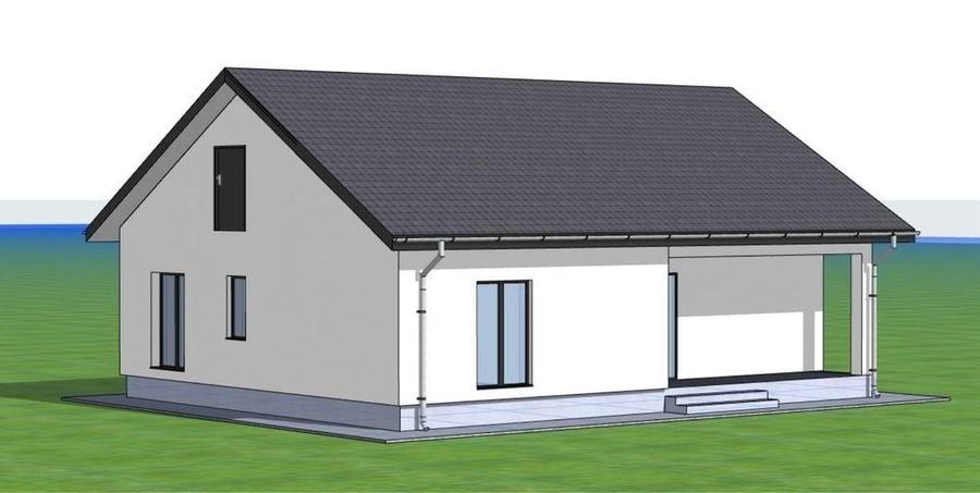 Casă individuală cu 4 camere cu Teren 430 Mp în Ișalnița
