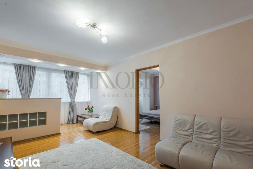 Apartament cu 3 camere semidecomandat, mobilat în Cișmigiu