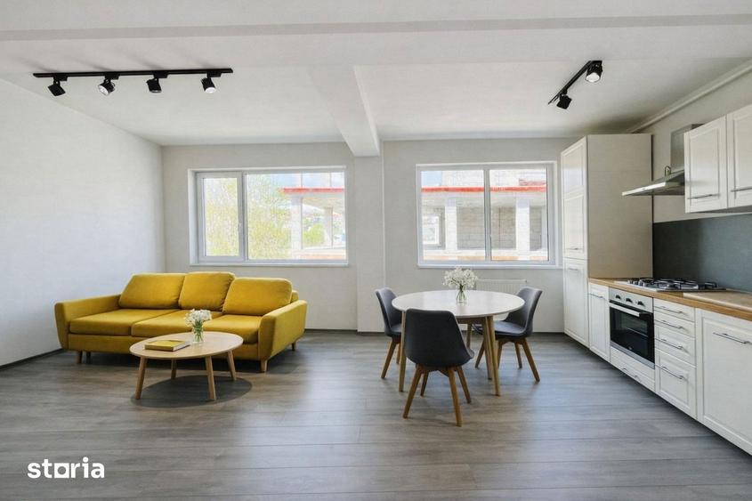 Apartament cu 2 camere, mobilat în Borhanci