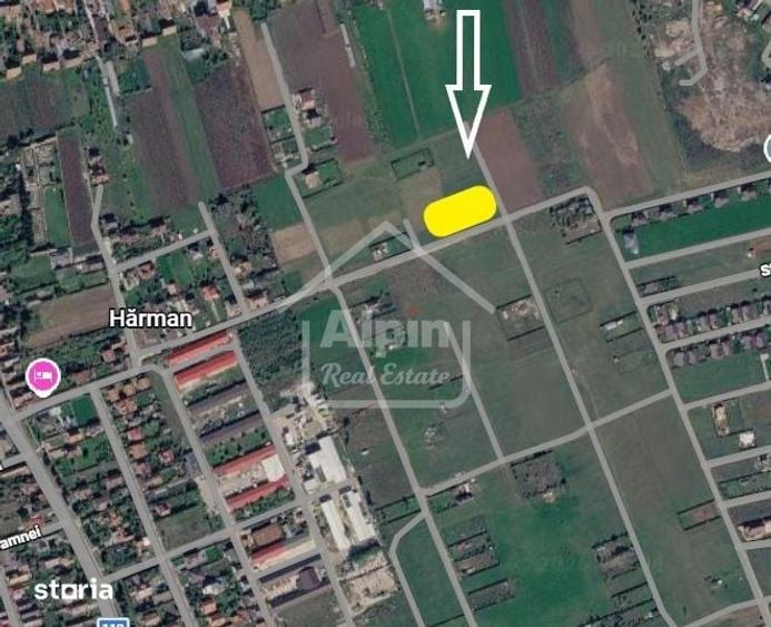 Teren de 920 mp, în Hărman