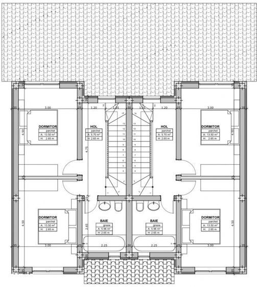 Teren Generos, 4 Camere, Parter+Etaj - 1