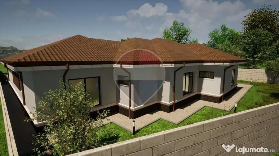 Casă cu 5 camere cu Teren 800 Mp în Tăuții-Măgherăuș