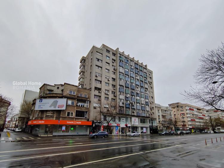 Apartament cu 3 camere semidecomandat, mobilat în Dorobanți