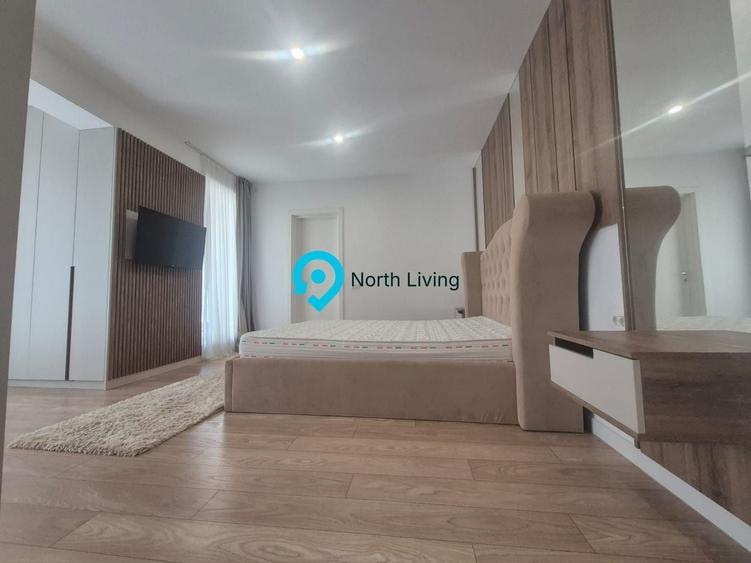 Apartament cu 3 camere, mobilat în Pipera