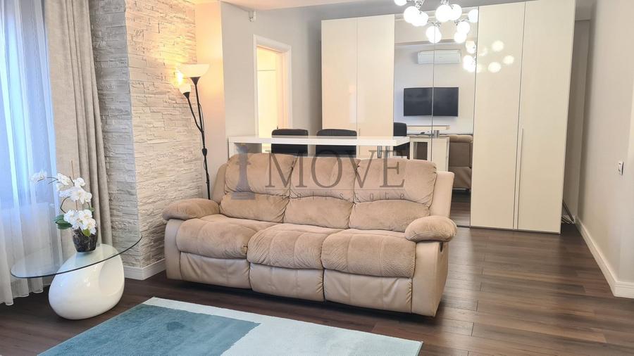 Apartament cu 2 camere semidecomandat, mobilat în Domenii