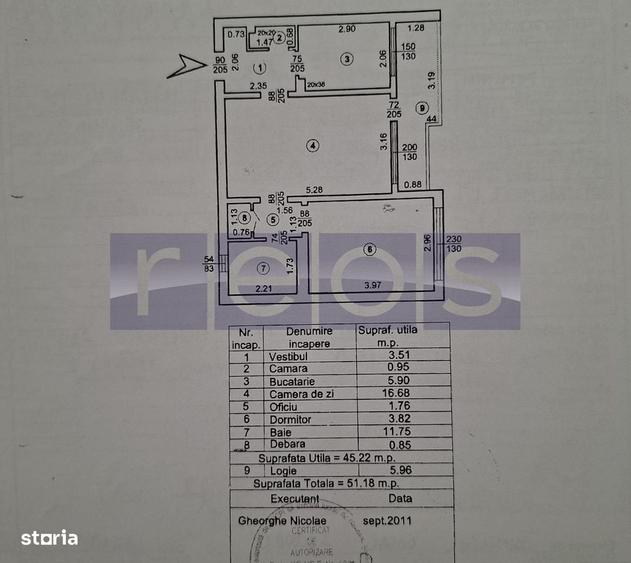 Apartament cu 2 camere în Dristor