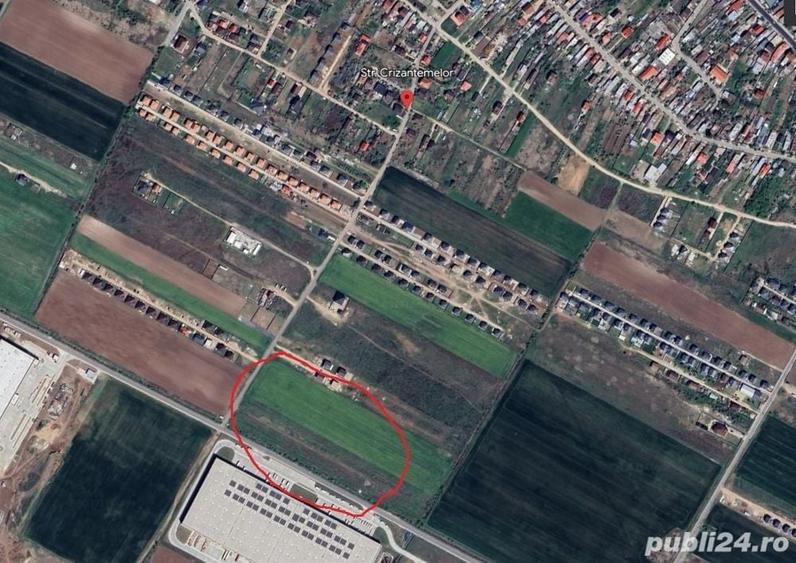 Teren de 4500 mp, în Dragomirești-Deal
