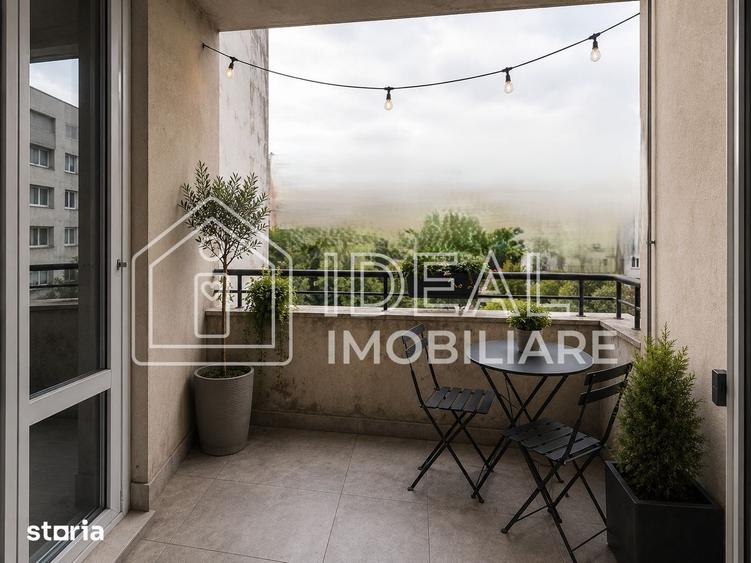 Apartament cu 2 camere, mobilat în Valea Aurie