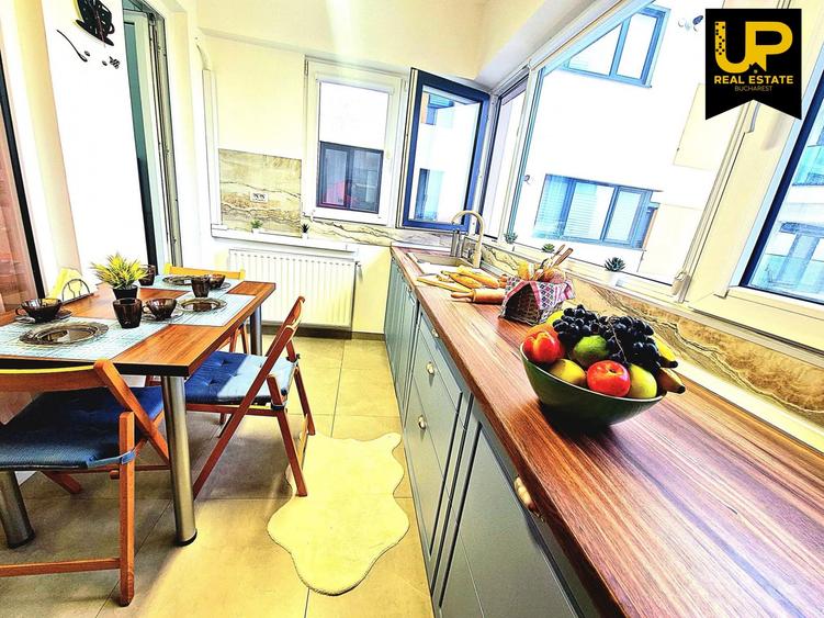 Apartament cu 2 camere semidecomandat, mobilat în Rahova