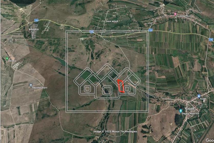 Teren agricol extravilan de 17200 mp, în Daia
