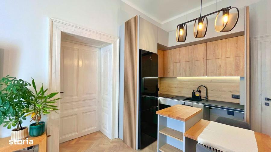 Apartament cu 2 camere, mobilat în Ultracentral