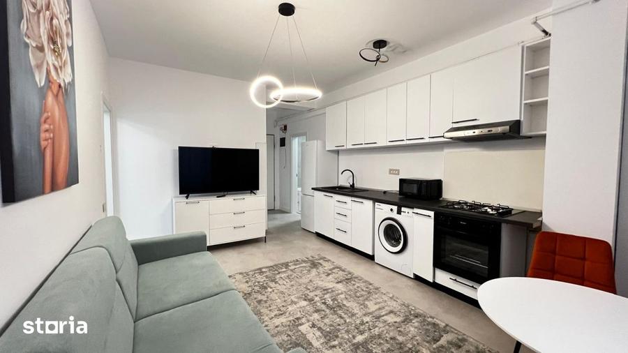 Apartament cu 2 camere, mobilat în Ștefan cel Mare