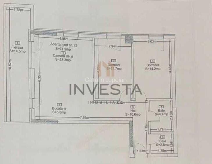 Apartament 3 camere premium, etaj intermediar, bloc nou, zona Zorilor!