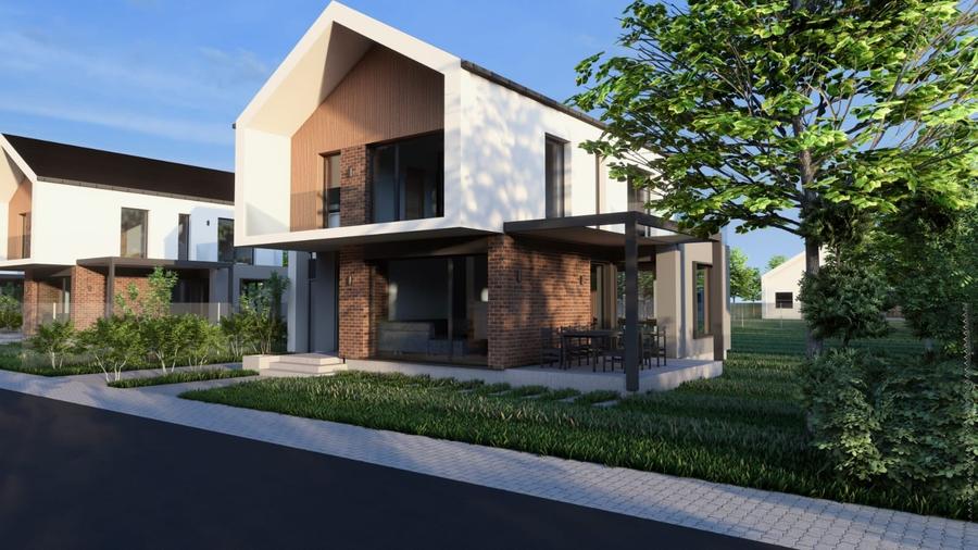 Casă individuală cu 3 camere cu Canalizare în Bod
