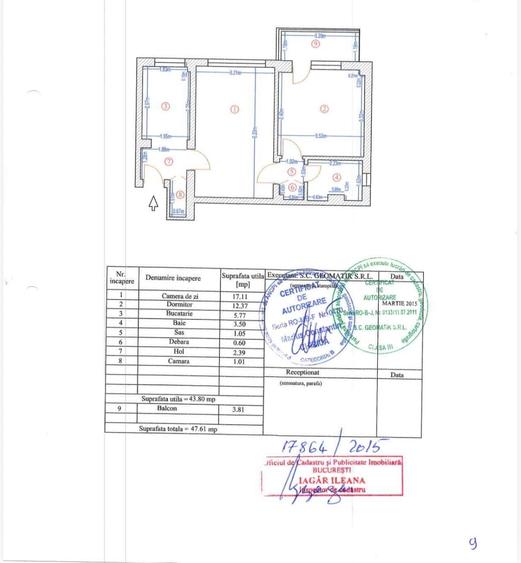 2 Camere Campia Libertatii Vizavi Parc IOR Bloc reabilitat - 10