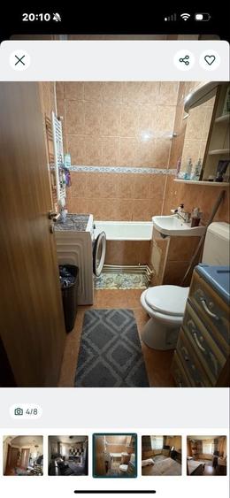 Apartament cu 2 camere decomandat în Uiești