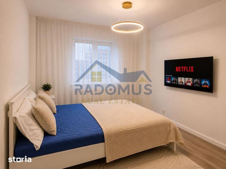 Apartament cu 2 camere nedecomandat, mobilat în Republicii
