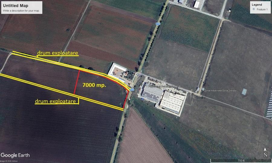 Teren Construcții intravilan de 7000 mp, în Șura Mică