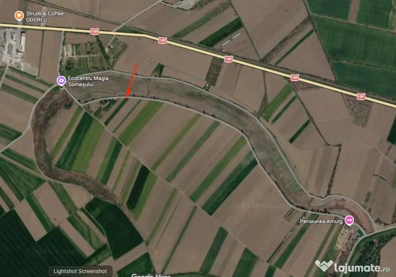 Teren de 2500 mp, în Odoreu