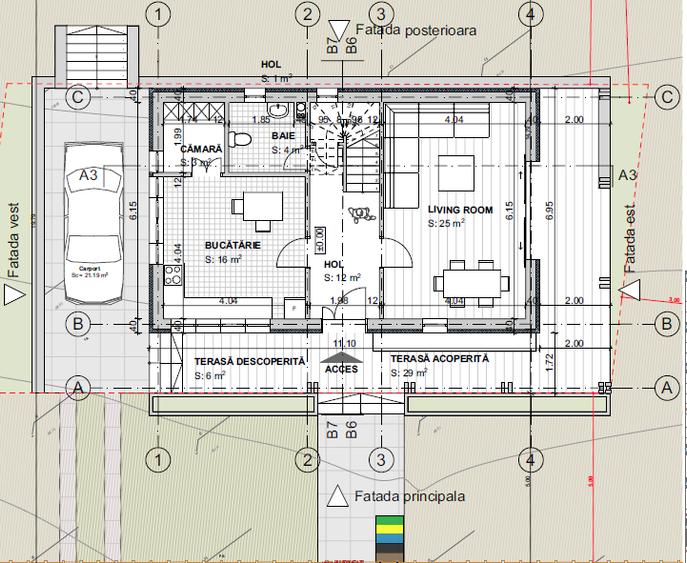 Teren Construcții intravilan de 480 mp, în Chinteni