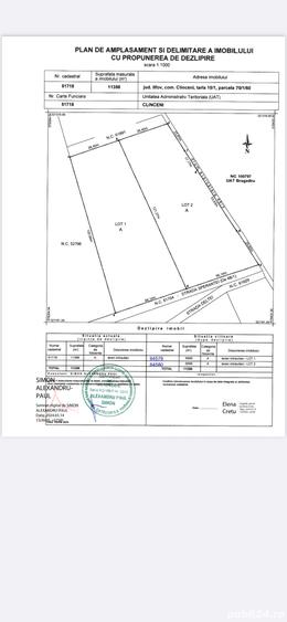 Particular vand teren intravilan 5700 +5700 mp comuna Clinceni (Bragadiru) - 3
