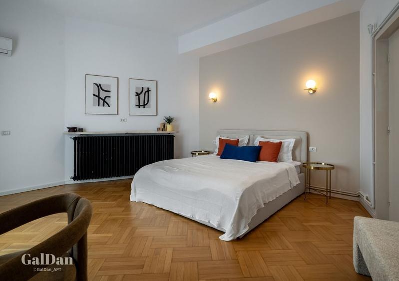 Apartament cu 4 camere, mobilat în Cișmigiu