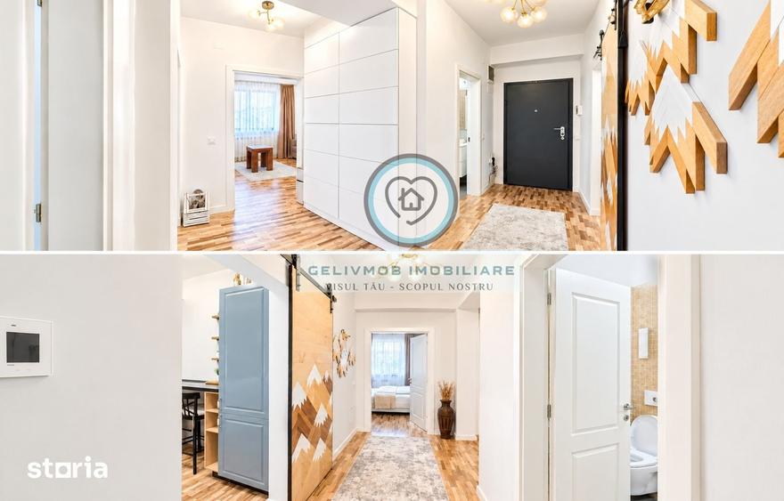 Apartament cu 3 camere decomandat în Republicii