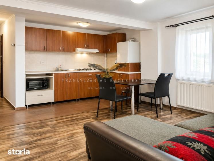 Apartament cu 2 camere semidecomandat, mobilat în Becaș